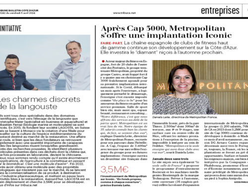 Monaco, April 5th, 2024: LAGOSTA featured in La Tribune Economic and Financial newspaper